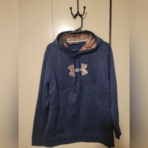 Under Armour Men's Blue/Camo Hoodie